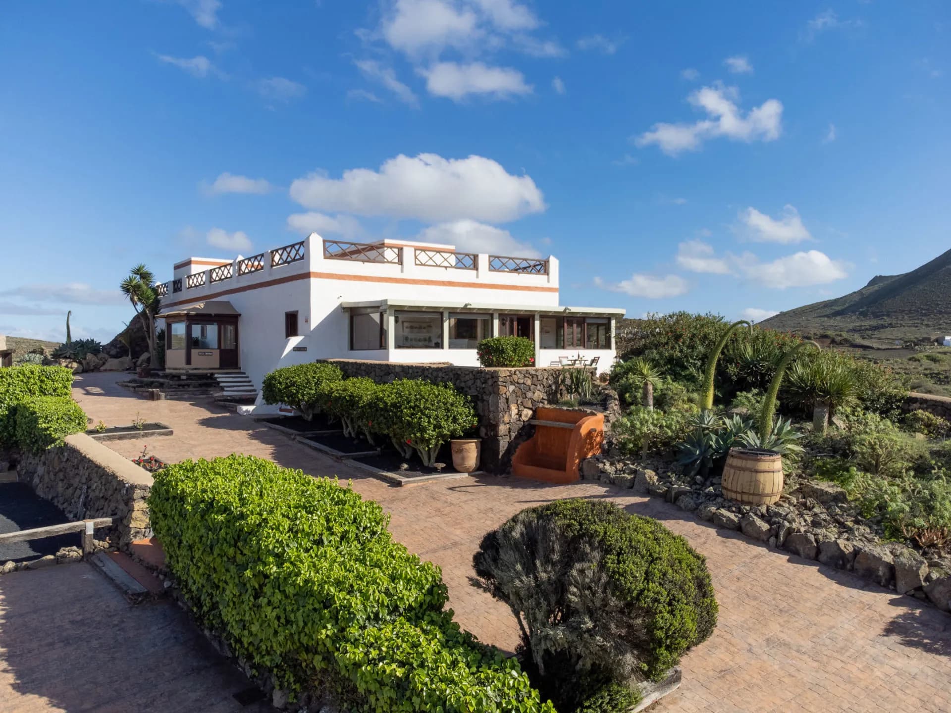 Finca La Corona, Lanzarote - Entrance