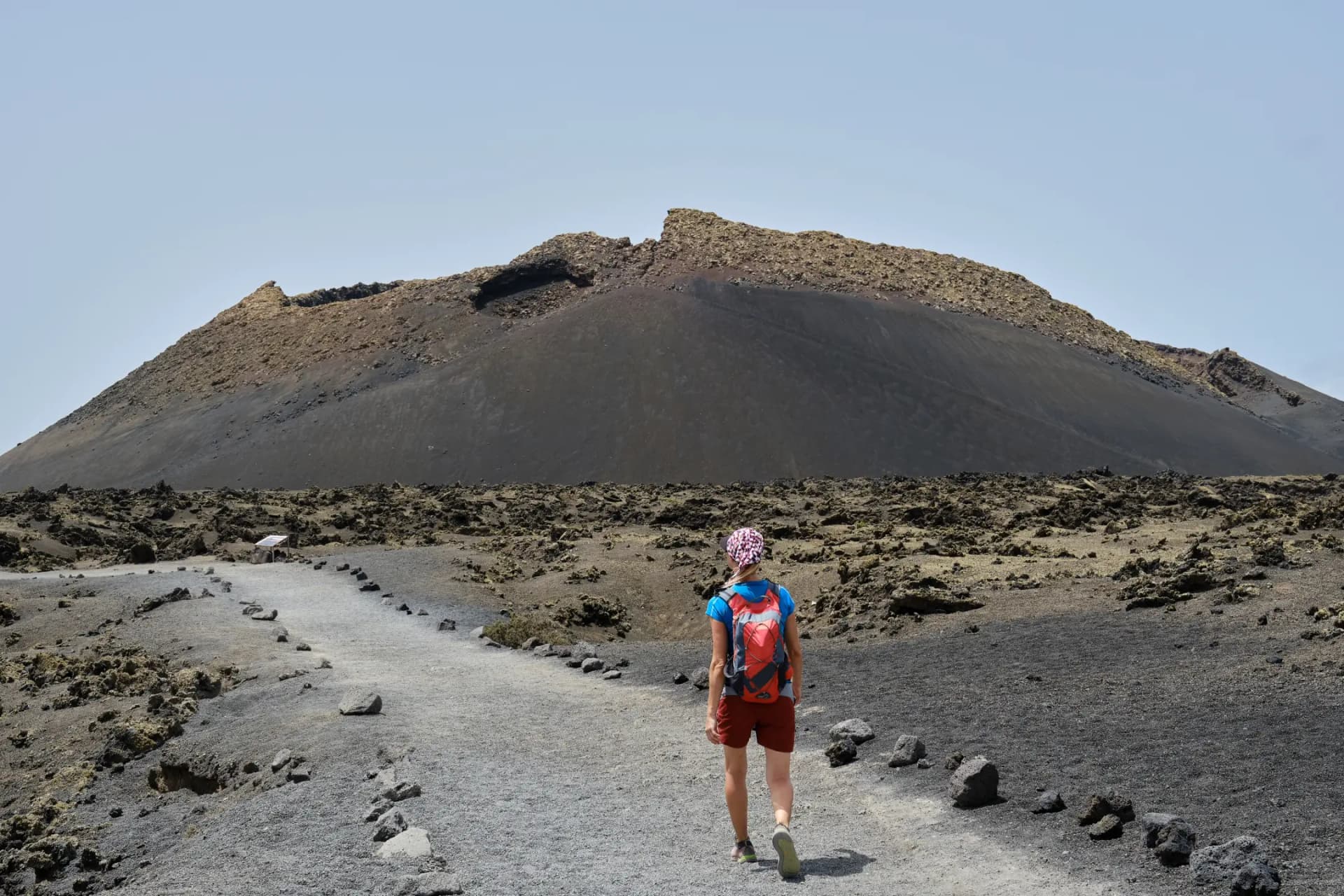 Vulkanlandschaft im Timanfaya Nationalpark