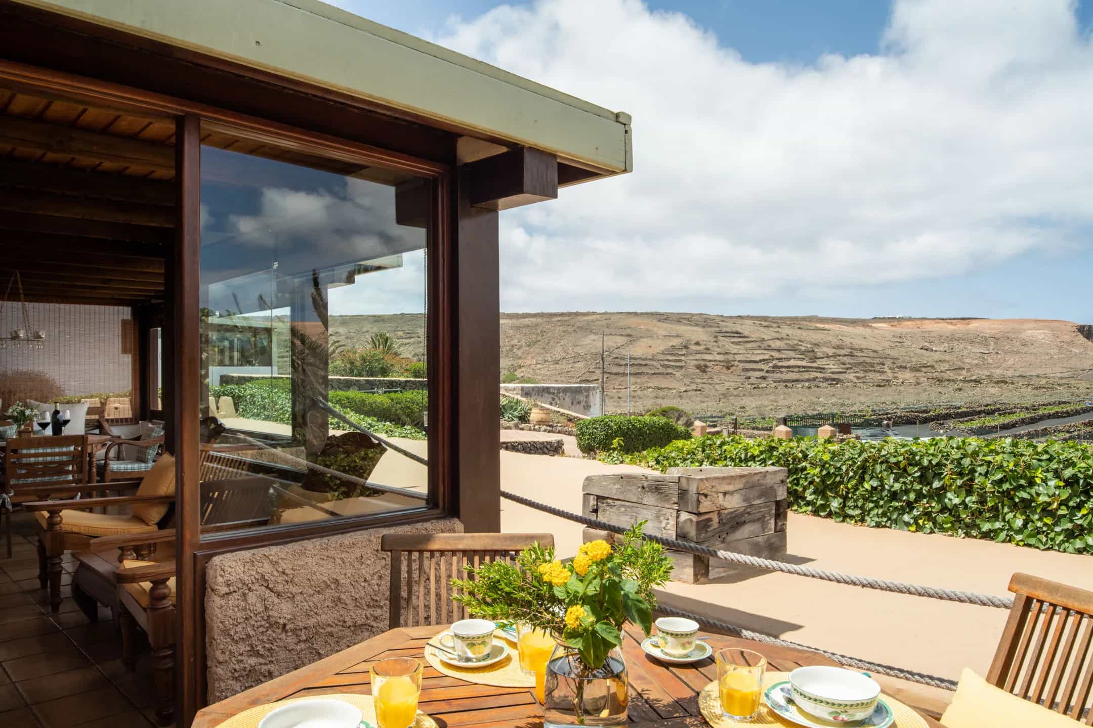 Exterior of Poniente, Finca La Corona, Lanzarote