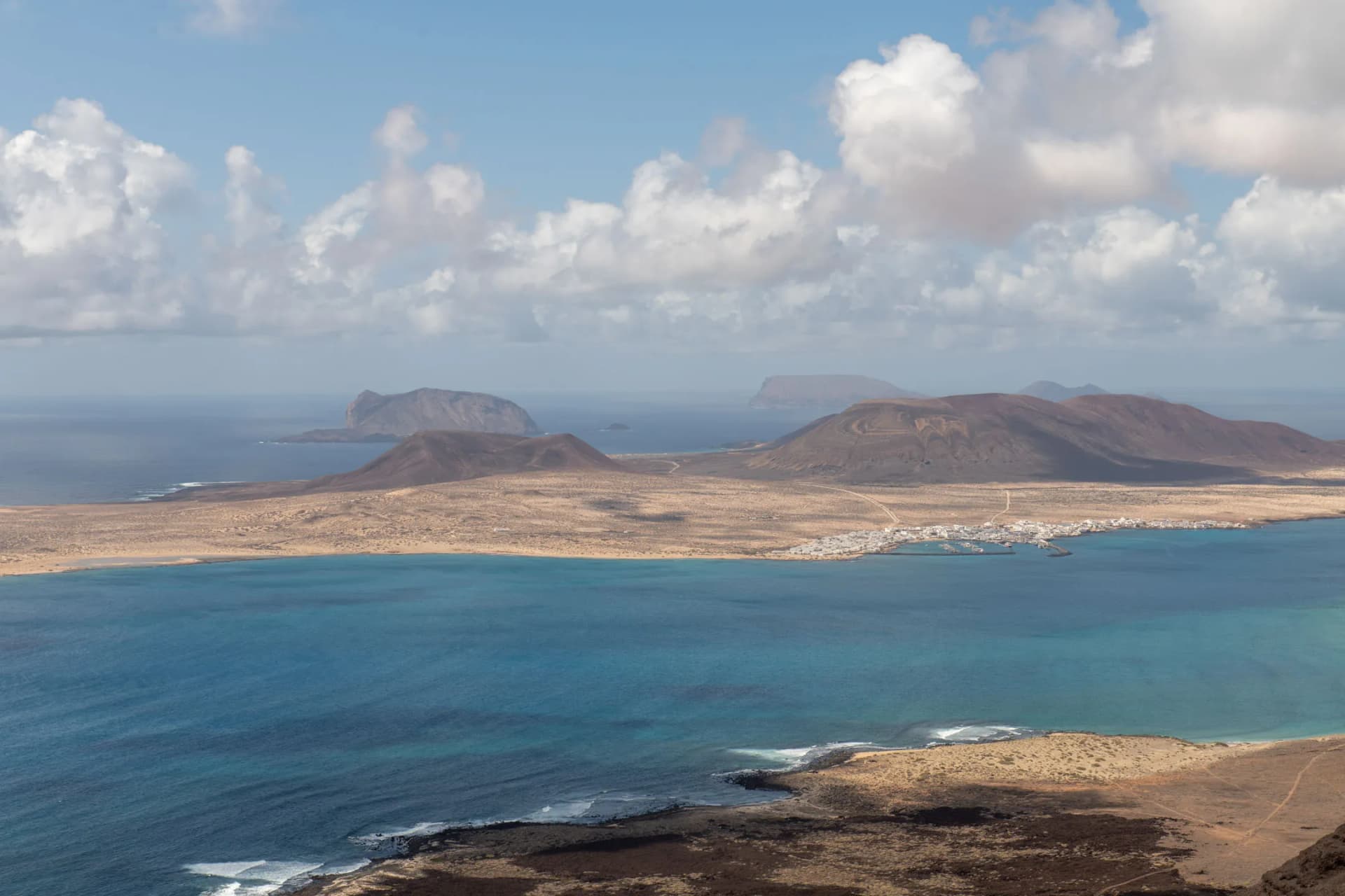 Blick auf die Insel La Graciosa