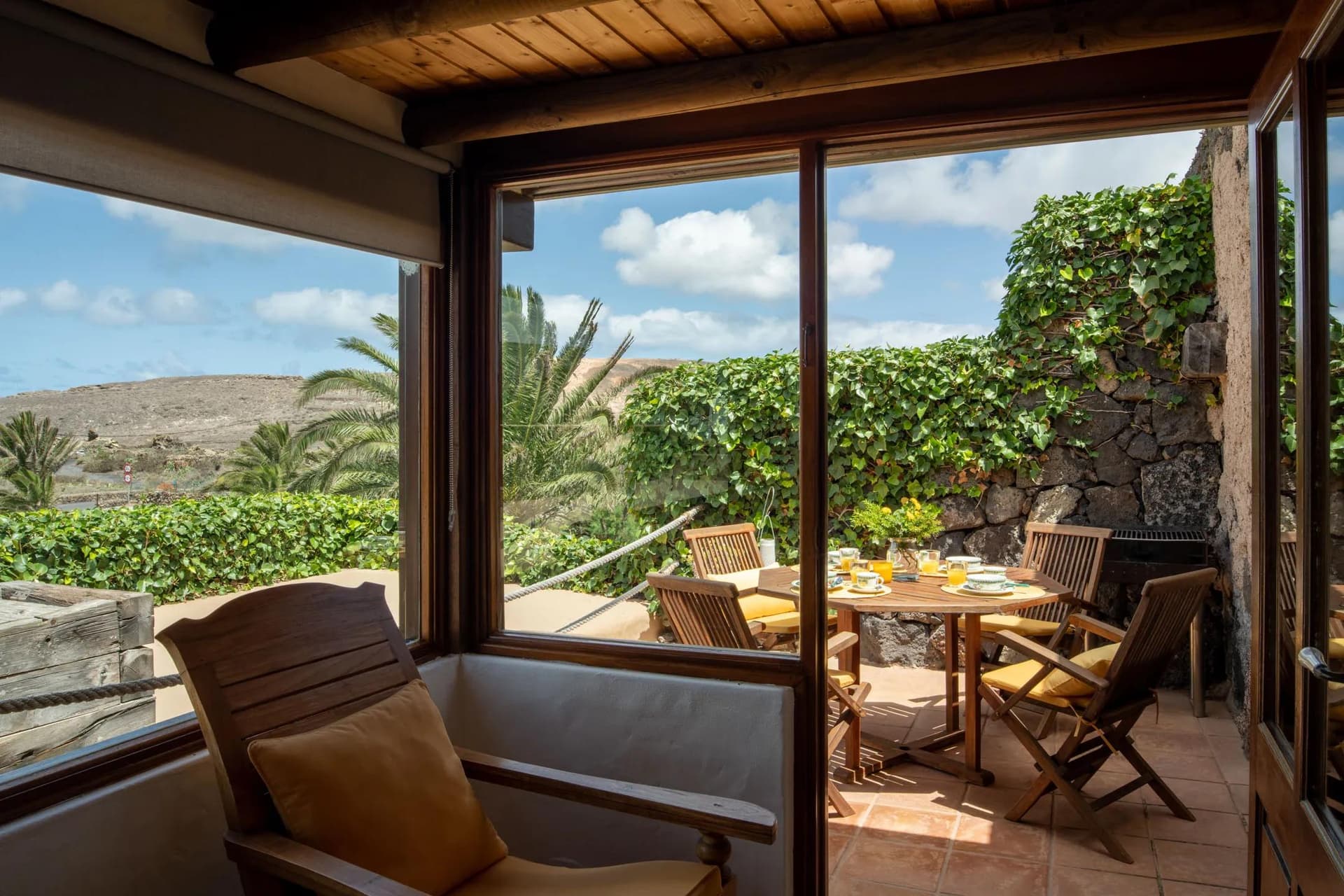 Terrasse der Casa Poniente